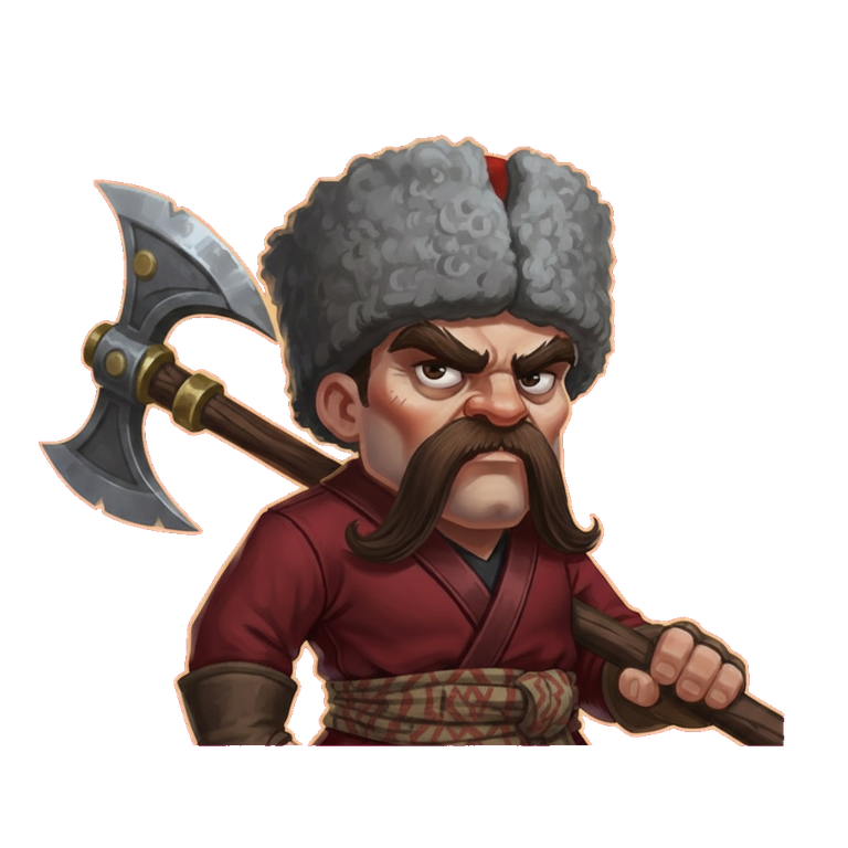 Cossack portrait